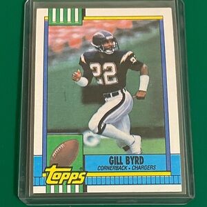 Gill Byrd #391 1990 Topps Football Trading Card